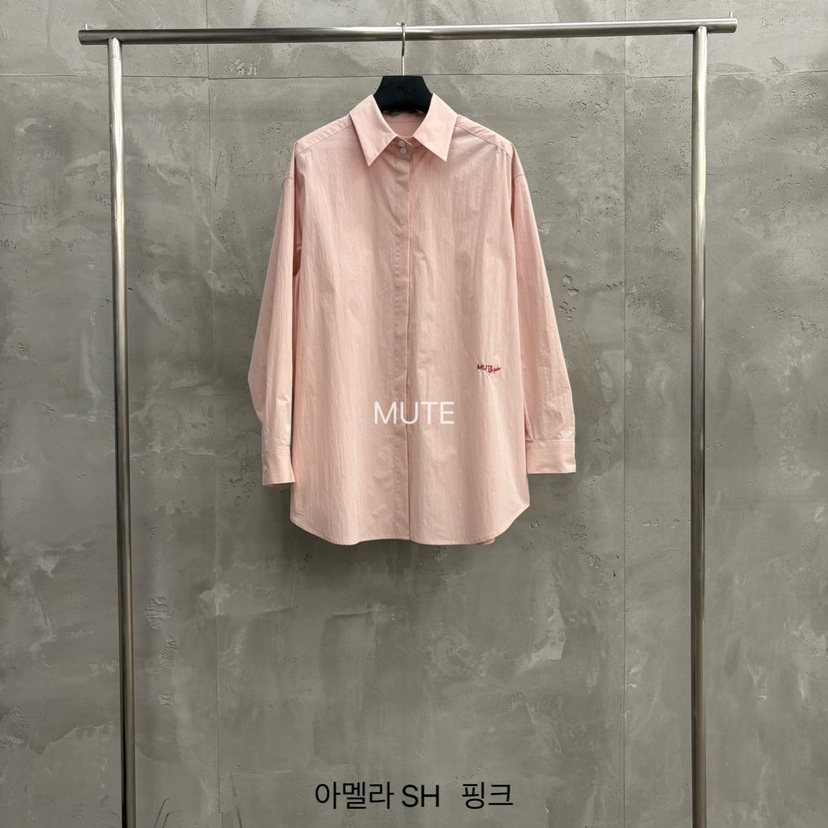 MUTE-P東大門直郵女裝新款真品26春夏熱賣職業襯衫蕾絲衫MUTE襯衫/蕾絲衫圖色2