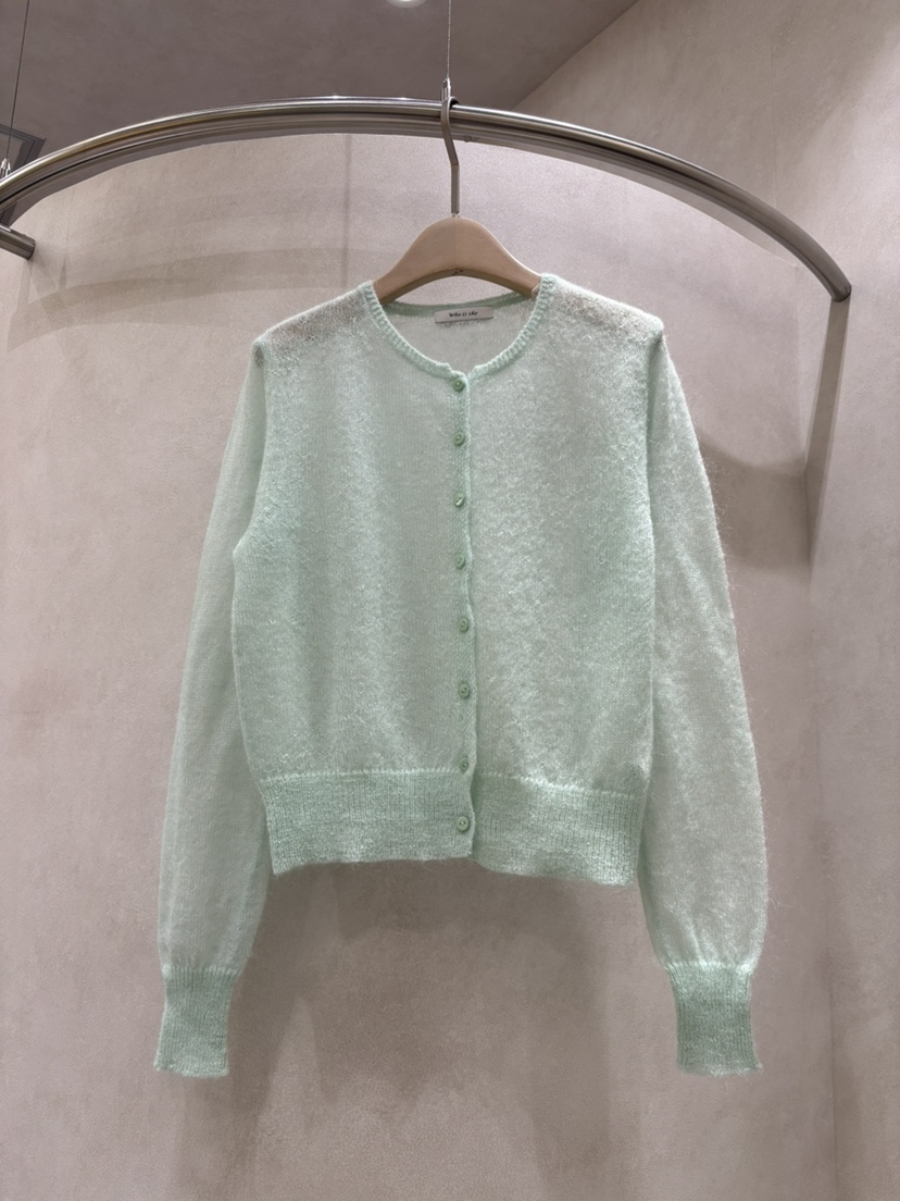 WHO IS SHE韓國代購女士新品人氣時尚職業熱賣真品針織衫WHO IS SHE針織衫圖色3