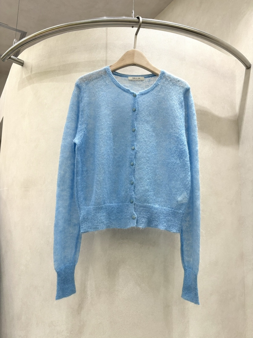 WHO IS SHE韓國代購女士新品人氣時尚職業熱賣真品針織衫WHO IS SHE針織衫圖色5