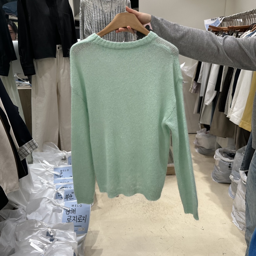 MELO東大門代購女裝新品時尚推薦休閑人氣熱賣26春夏針織衫MELO針織衫