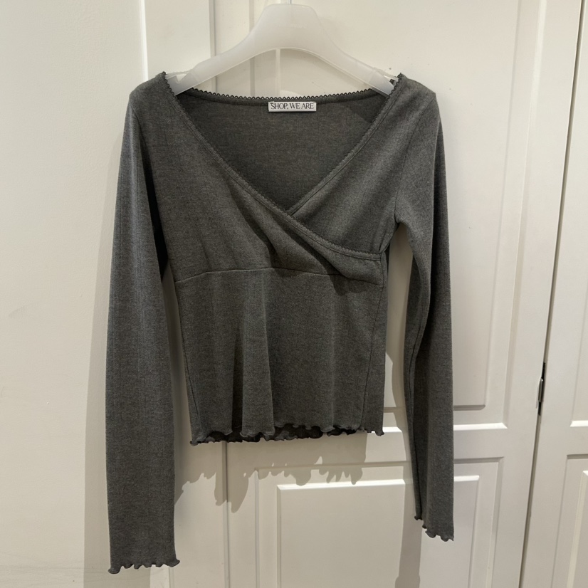 WE ARE/WELOVER東大門代購女士新品職業休閑推薦長袖T恤SHOP_WE ARE長袖T恤圖色2