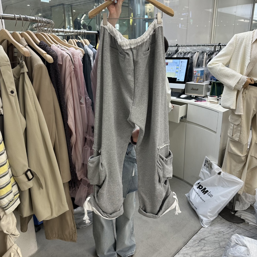 FOUNDATION東大門代購女裝新款推薦職業真品熱賣26春夏休閑褲FOUNDATION休閑褲