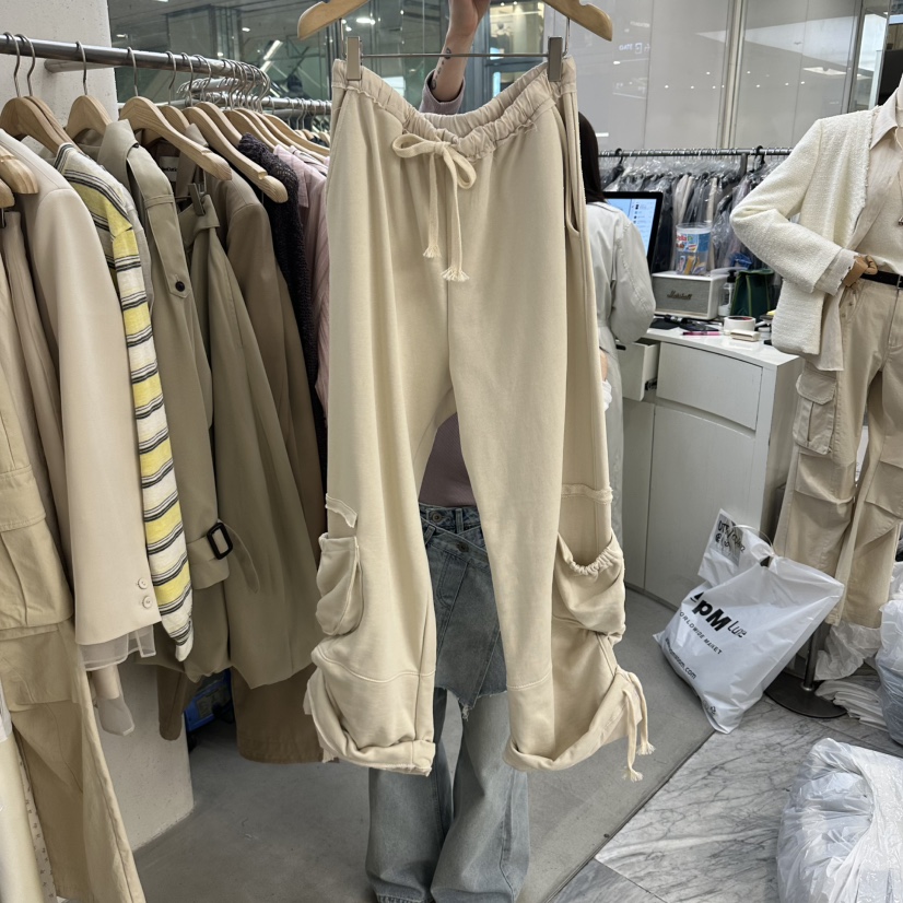 FOUNDATION東大門代購女裝新款推薦職業真品熱賣26春夏休閑褲FOUNDATION休閑褲圖色1