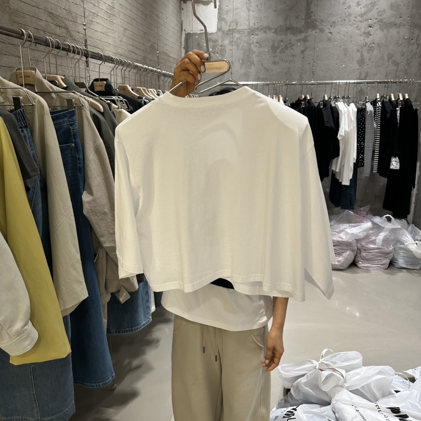 JUNI韓國代購女士新品休閑人氣真品推薦職業熱賣26春夏T恤my juniT恤