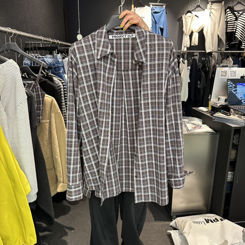 ELF-L韓國直郵女裝新品休閑時尚推薦職業26春夏襯衫蕾絲衫PROJECT ELF/ELF-L襯衫/蕾絲衫圖色1