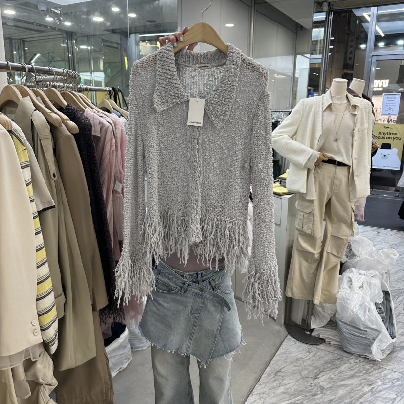 FOUNDATION東大門直郵女士新品熱賣推薦人氣職業針織衫開衫FOUNDATION針織衫圖色2