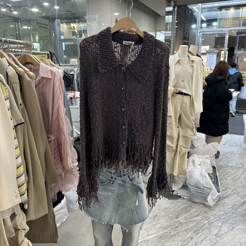 FOUNDATION東大門直郵女士新品熱賣推薦人氣職業針織衫開衫FOUNDATION針織衫圖色3