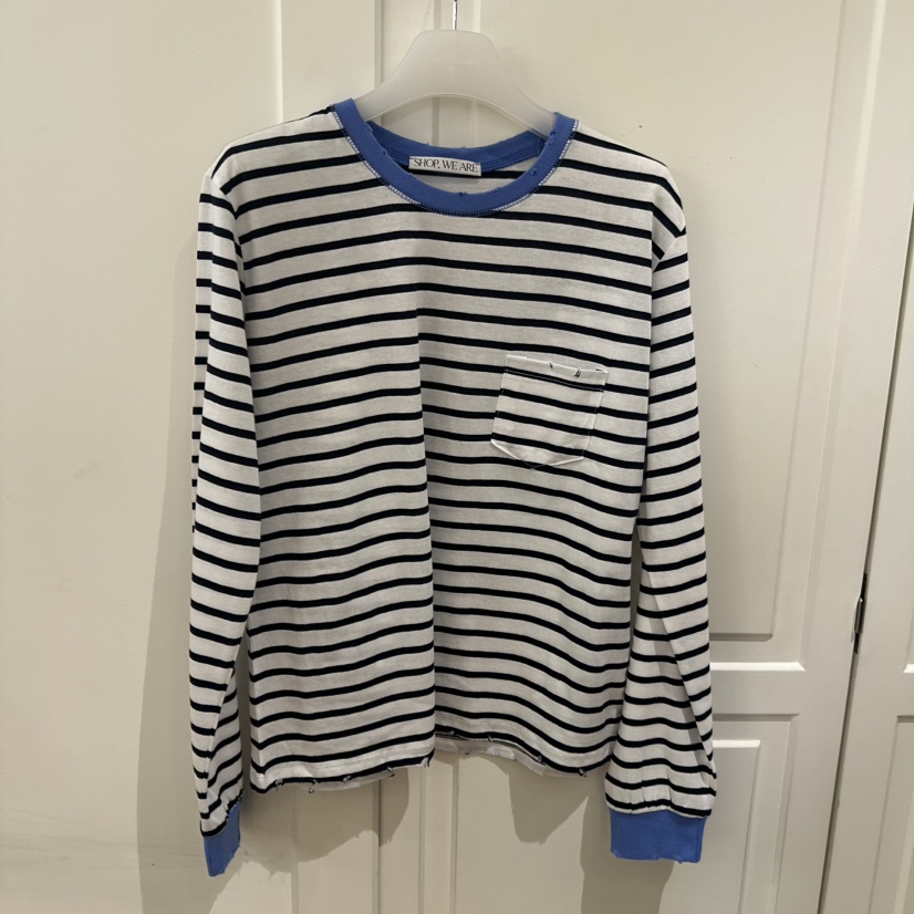 WE ARE/WELOVER東大門實拍女裝新品真品人氣推薦長袖T恤SHOP_WE ARE長袖T恤圖色2