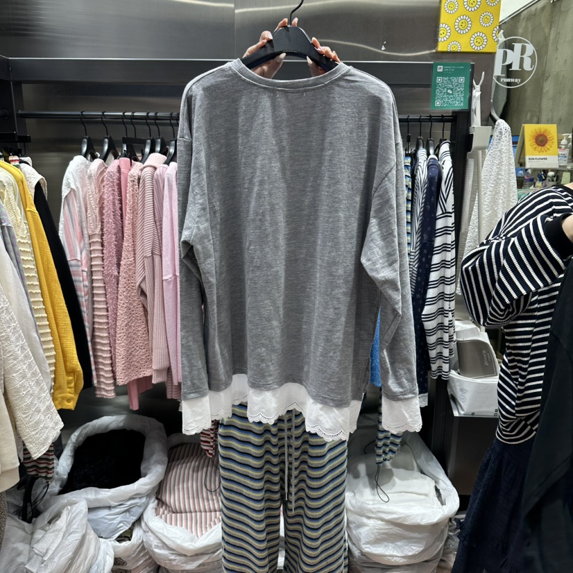 RUNWAY-런웨이韓國代購女士新品職業真品人氣推薦長袖T恤RUNWAY長袖T恤