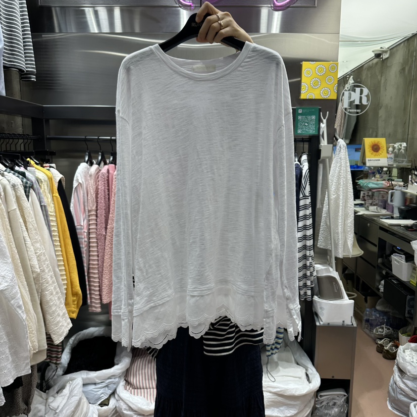RUNWAY-런웨이韓國代購女士新品職業真品人氣推薦長袖T恤RUNWAY長袖T恤圖色2