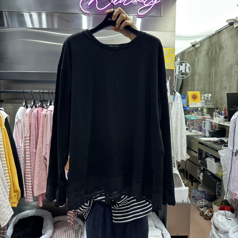 RUNWAY-런웨이韓國代購女士新品職業真品人氣推薦長袖T恤RUNWAY長袖T恤圖色3