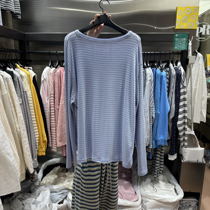 RUNWAY-런웨이韓國直郵女裝新品真品時尚推薦職業長袖T恤RUNWAY長袖T恤