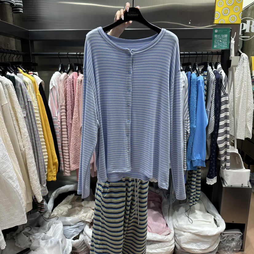 RUNWAY-런웨이韓國直郵女裝新品真品時尚推薦職業長袖T恤RUNWAY長袖T恤圖色1