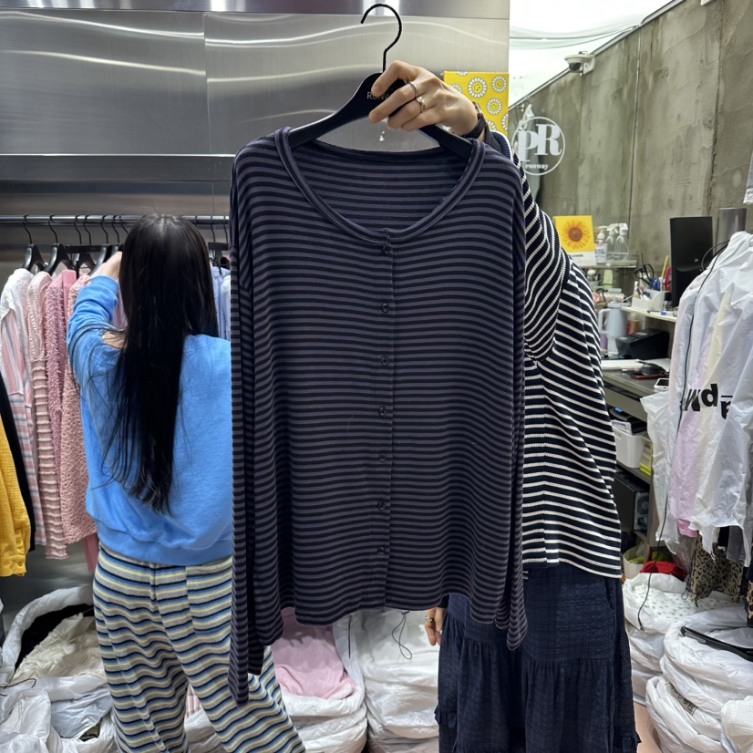 RUNWAY-런웨이韓國直郵女裝新品真品時尚推薦職業長袖T恤RUNWAY長袖T恤圖色3