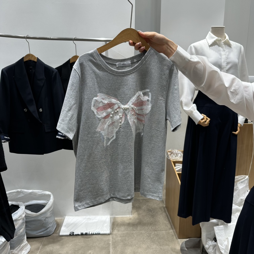 ENVY韓國代購女士新款26春夏真品職業時尚休閑熱賣人氣T恤ENVYT恤圖色2