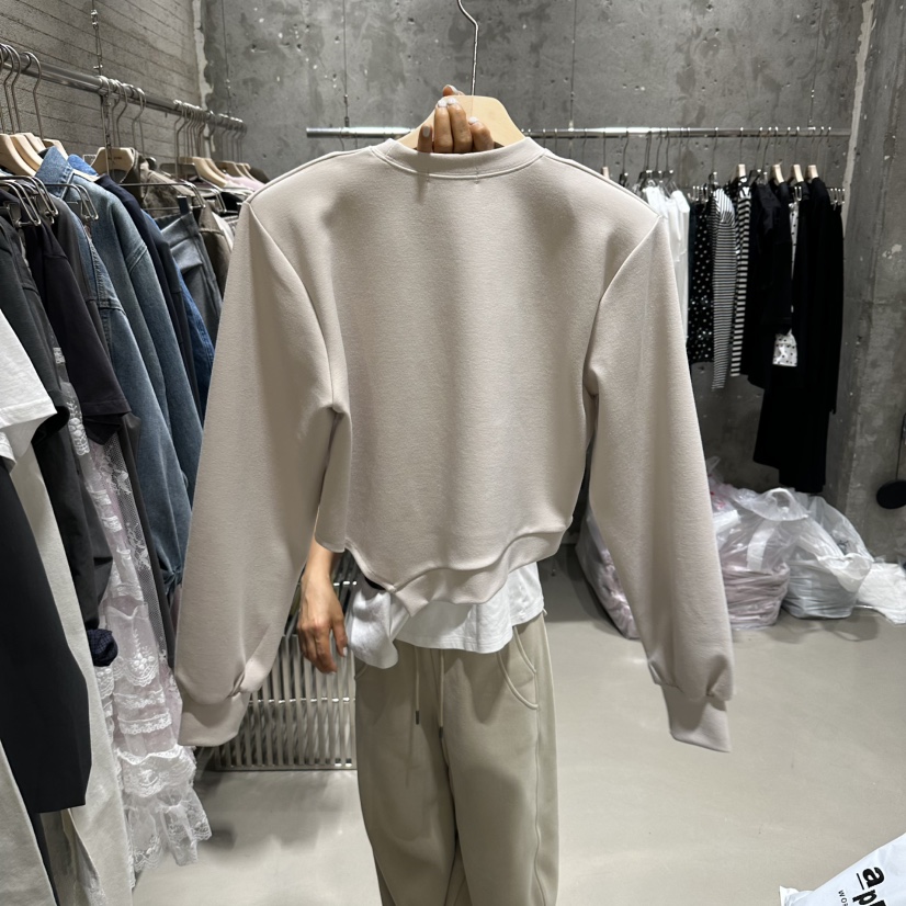 JUNI韓國代購女士新款職業人氣推薦真品時尚休閑26春夏衛衣my juni衛衣