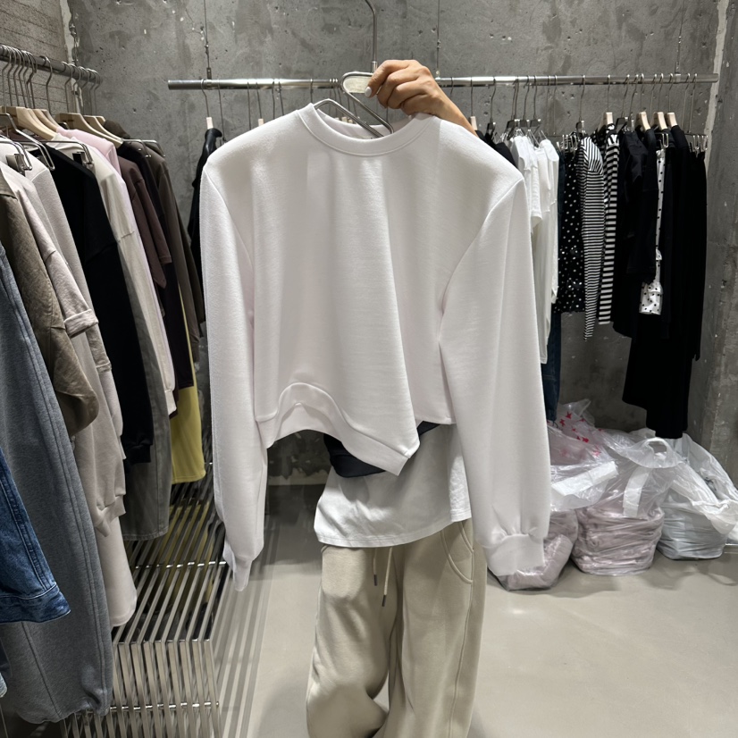 JUNI韓國代購女士新款職業人氣推薦真品時尚休閑26春夏衛衣my juni衛衣圖色2