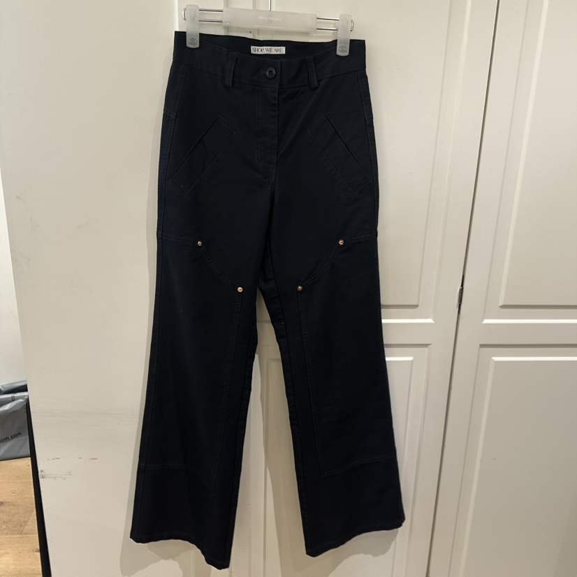 WE ARE/WELOVER韓國直郵女裝新款推薦休閑時尚26春夏休閑褲SHOP_WE ARE休閑褲圖色2深藍色