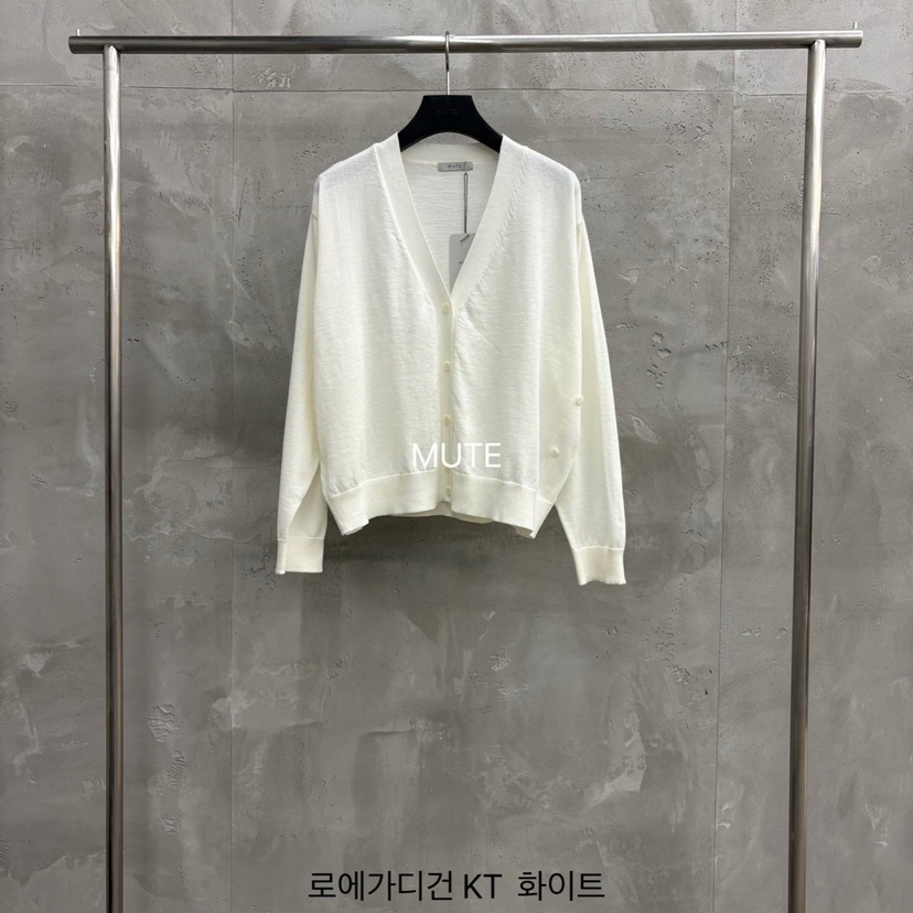 MUTE-P東大門代購女士新款時尚26春夏休閑推薦針織衫開衫MUTE針織衫圖色1