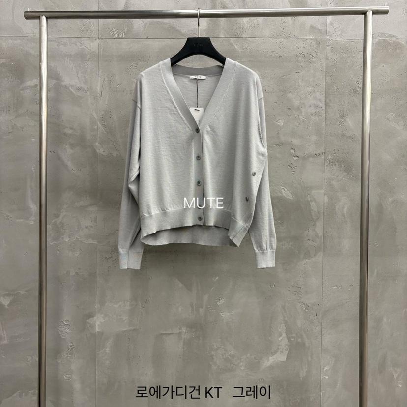 MUTE-P東大門代購女士新款時尚26春夏休閑推薦針織衫開衫MUTE針織衫圖色4