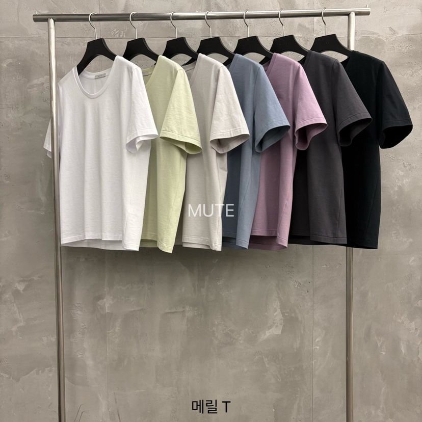 MUTE-P東大門直郵女裝新款職業真品休閑時尚人氣26春夏T恤MUTET恤