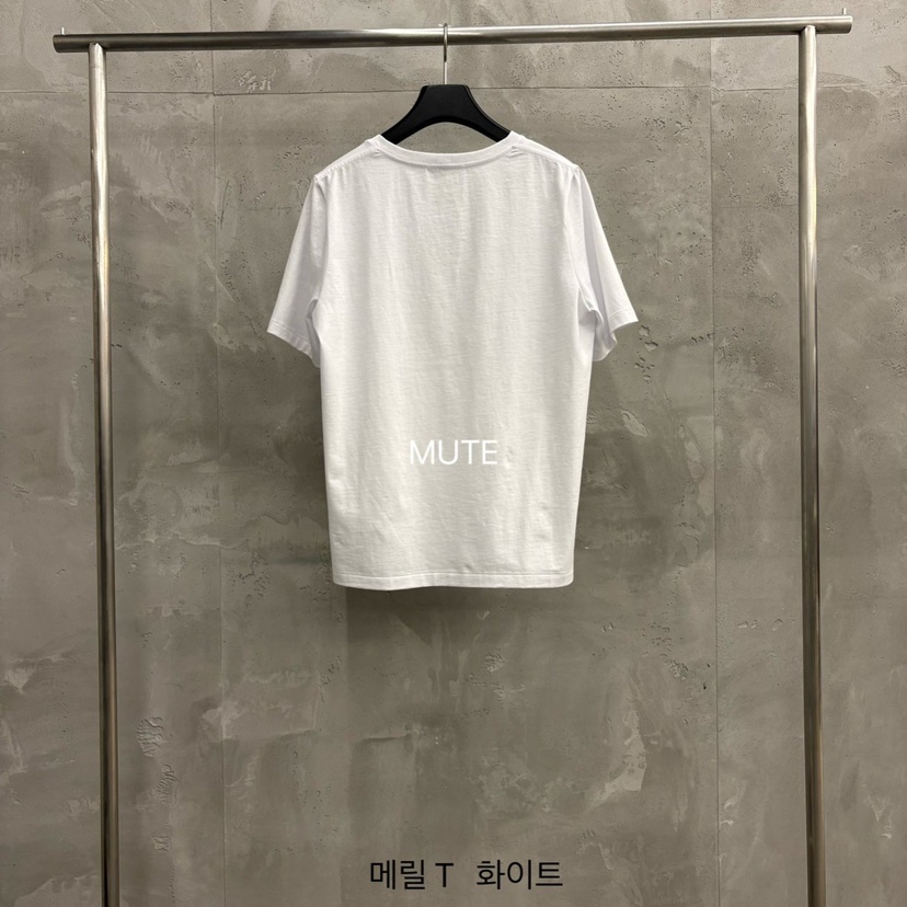 MUTE-P東大門直郵女裝新款職業真品休閑時尚人氣26春夏T恤MUTET恤