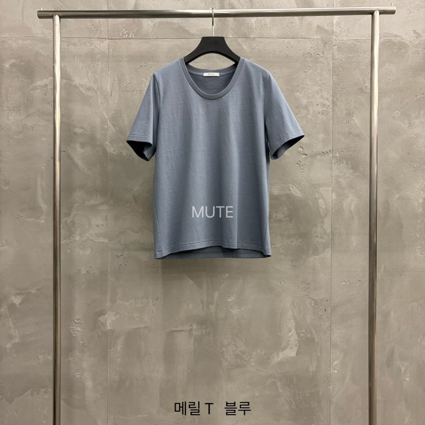 MUTE-P東大門直郵女裝新款職業真品休閑時尚人氣26春夏T恤MUTET恤圖色4