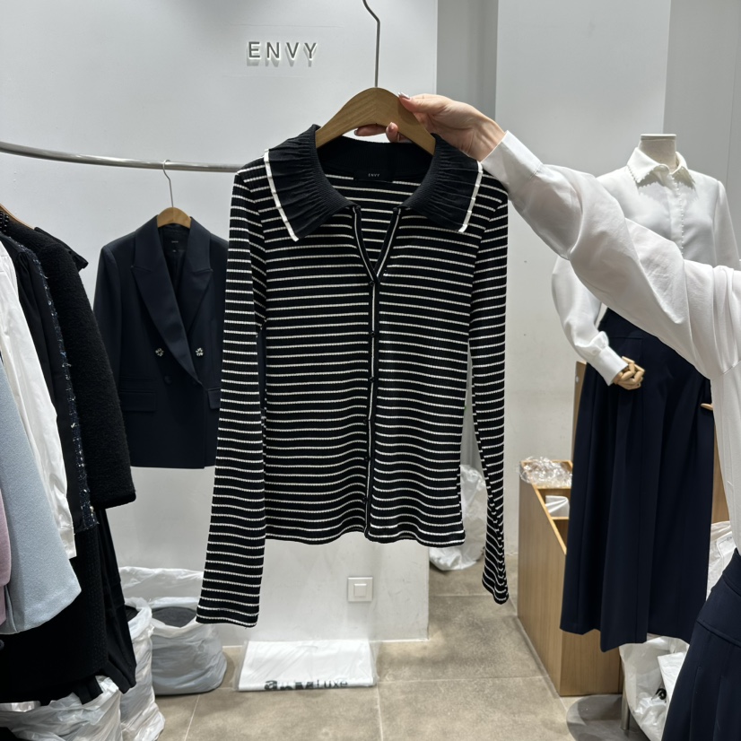 ENVY韓國直郵女士新款真品職業人氣時尚休閑推薦26春夏針織衫ENVY針織衫圖色2