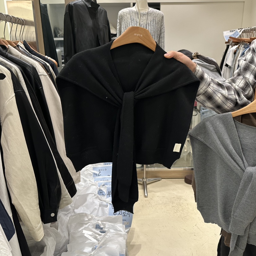 MELO韓國代購女士新品時尚推薦熱賣職業人氣休閑圍巾披肩MELO圍巾/披肩圖色4