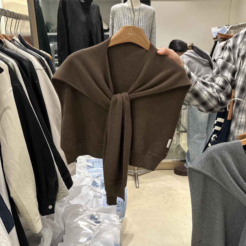 MELO韓國代購女士新品時尚推薦熱賣職業人氣休閑圍巾披肩MELO圍巾/披肩圖色5