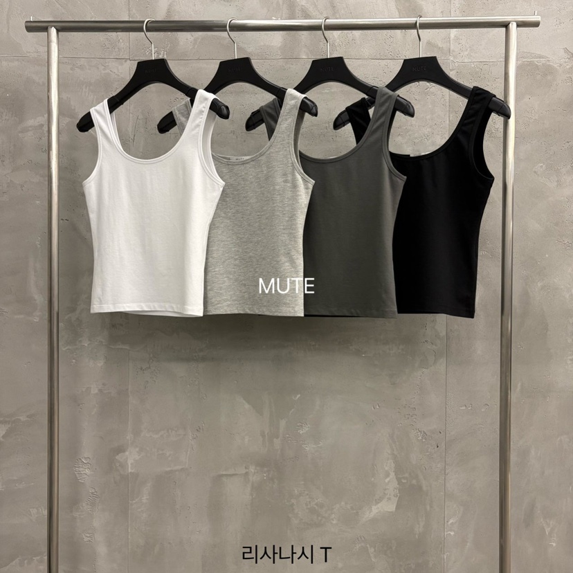 MUTE-P韓國代購女裝新款時尚推薦26春夏職業真品吊帶背心MUTE吊帶/背心