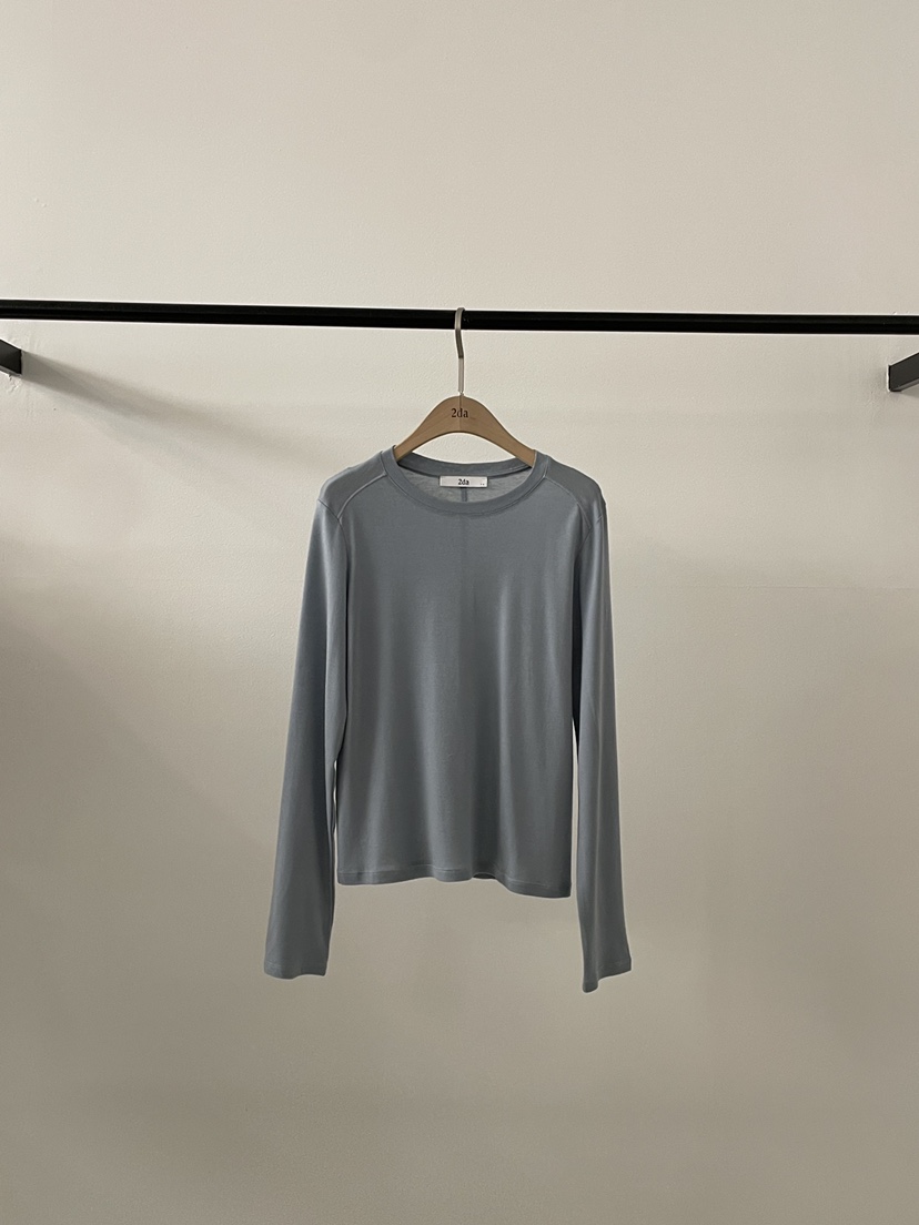 2DA/DARIMI-P東大門直郵女裝新款26春夏時尚推薦長袖T恤2DA/DARIMI-P長袖T恤圖色3