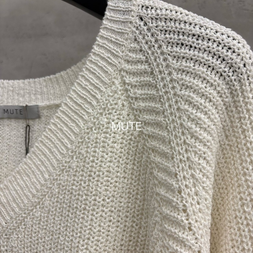 MUTE-P韓國代購女裝新款人氣推薦26春夏職業真品熱賣針織衫MUTE針織衫