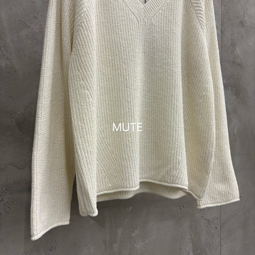 MUTE-P韓國代購女裝新款人氣推薦26春夏職業真品熱賣針織衫MUTE針織衫