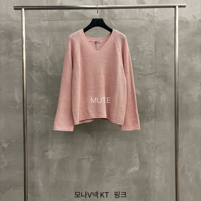 MUTE-P韓國代購女裝新款人氣推薦26春夏職業真品熱賣針織衫MUTE針織衫圖色4
