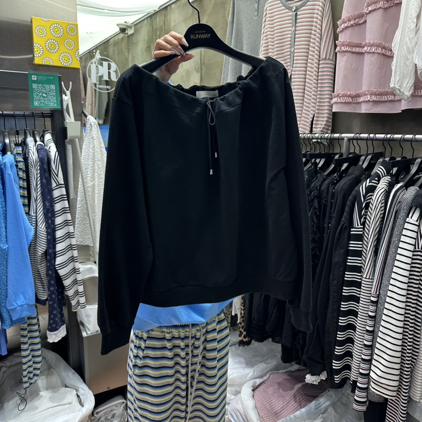 RUNWAY-런웨이東大門實拍女士新品休閑26春夏熱賣推薦衛衣RUNWAY衛衣圖色2