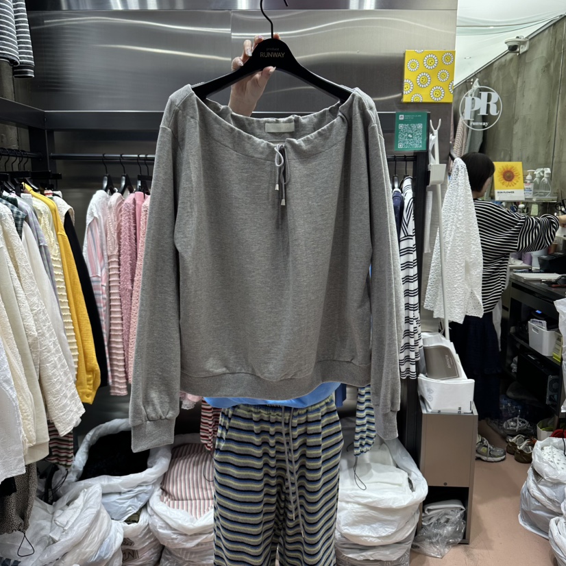 RUNWAY-런웨이東大門實拍女士新品休閑26春夏熱賣推薦衛衣RUNWAY衛衣圖色3