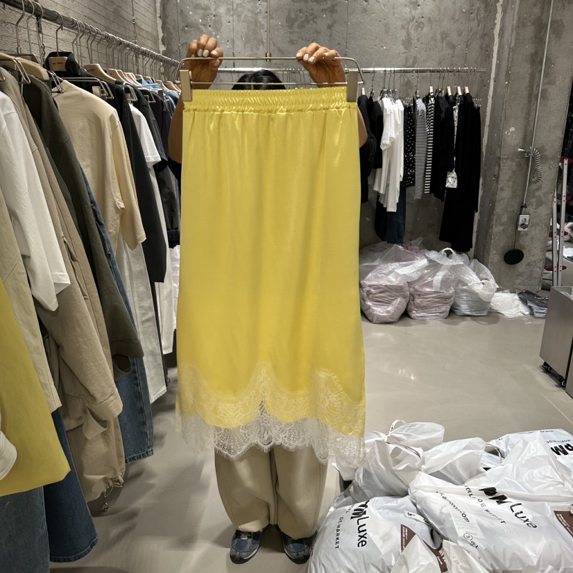 JUNI韓國直郵女士新品真品熱賣人氣時尚職業推薦休閑長裙my juni長裙