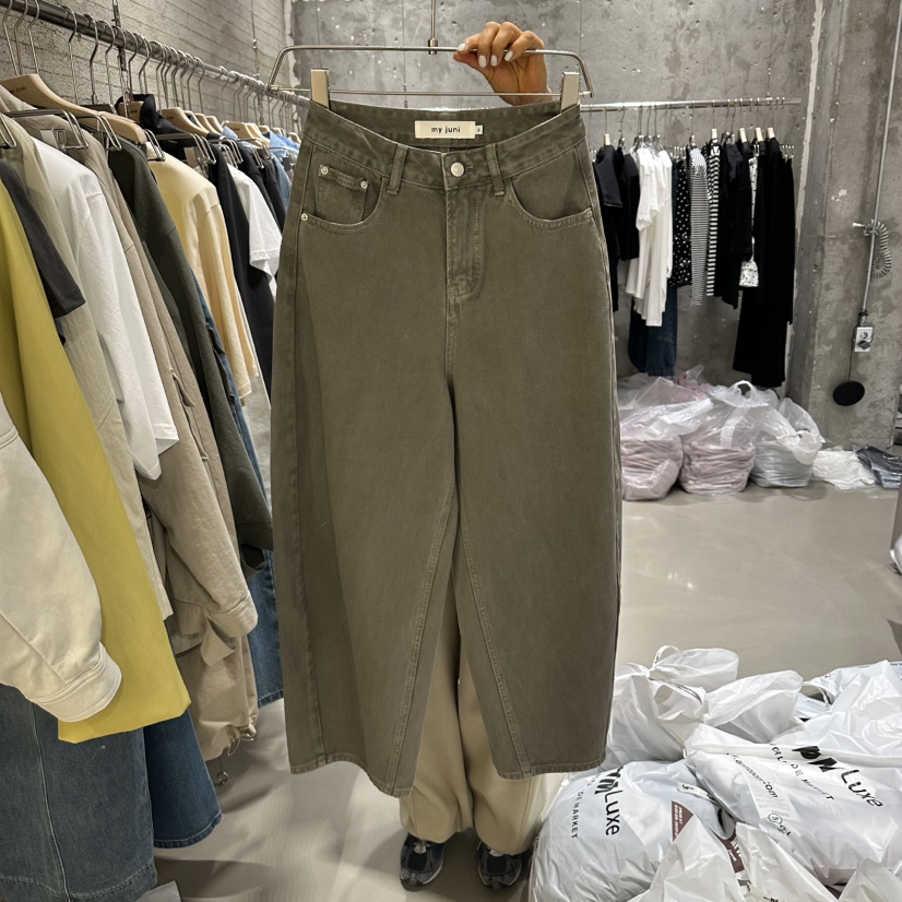 JUNI東大門代購女士新款人氣熱賣推薦職業26春夏休閑休閑褲my juni休閑褲圖色3