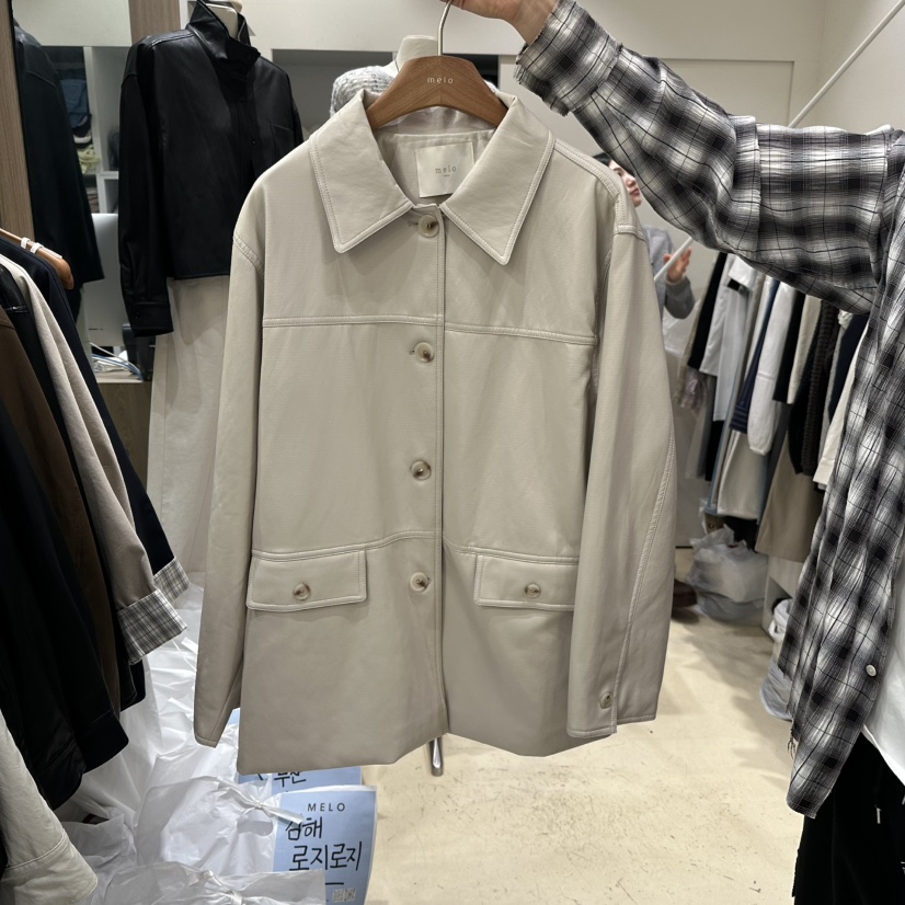 MELO東大門代購女士新款時尚熱賣真品26春夏推薦人氣夾克MELO夾克圖色1