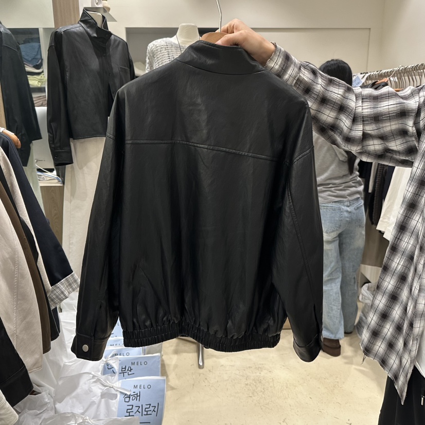 MELO東大門直郵女裝新品人氣推薦真品熱賣26春夏夾克皮革MELO夾克