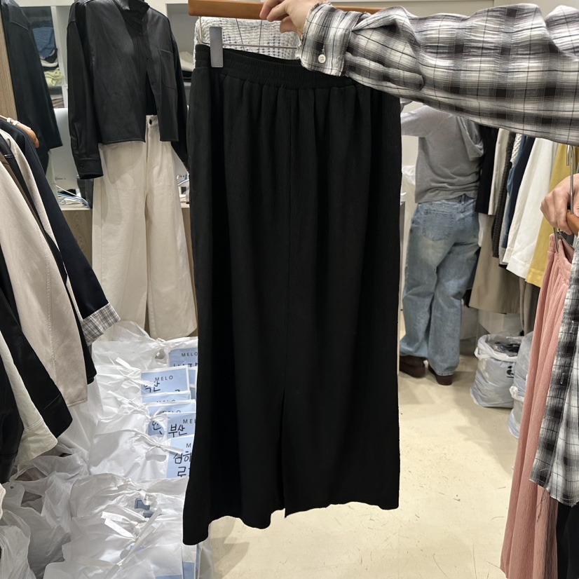 MELO東大門代購女士新款熱賣時尚休閑真品人氣長裙百褶褶裙MELO長裙