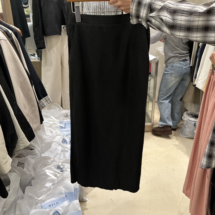 MELO東大門代購女士新款熱賣時尚休閑真品人氣長裙百褶褶裙MELO長裙圖色2