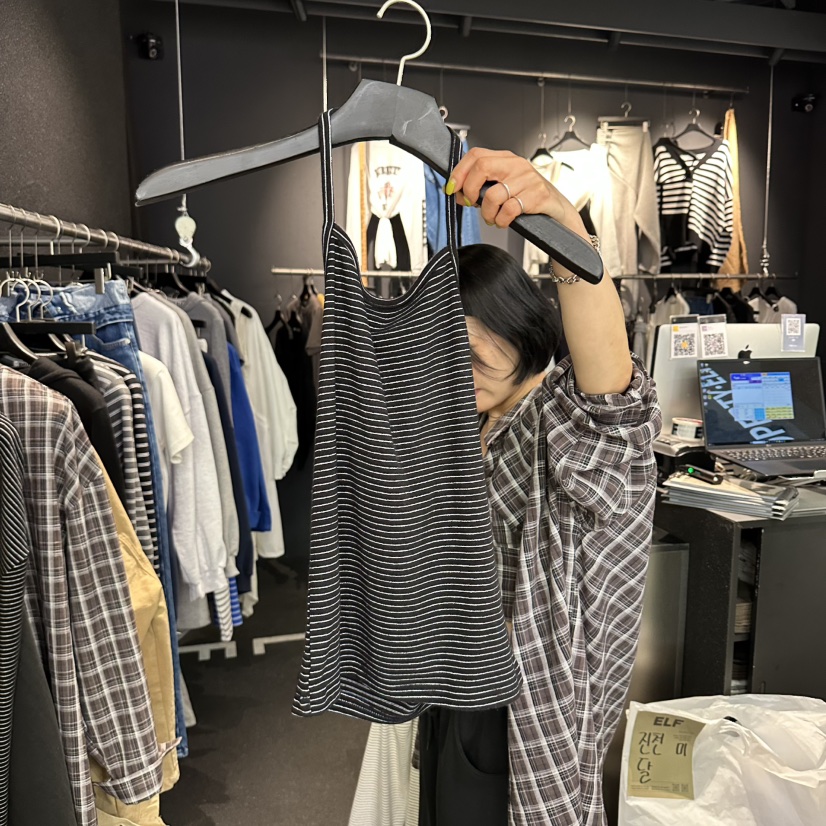 ELF-L東大門直郵女裝新品26春夏時尚真品休閑熱賣吊帶背心PROJECT ELF/ELF-L吊帶/背心圖色3