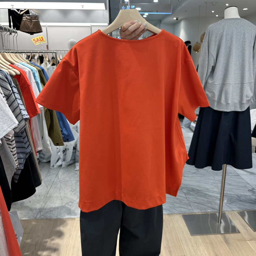 REVE-L東大門實拍女士新款推薦真品職業時尚26春夏人氣T恤REVE-LT恤