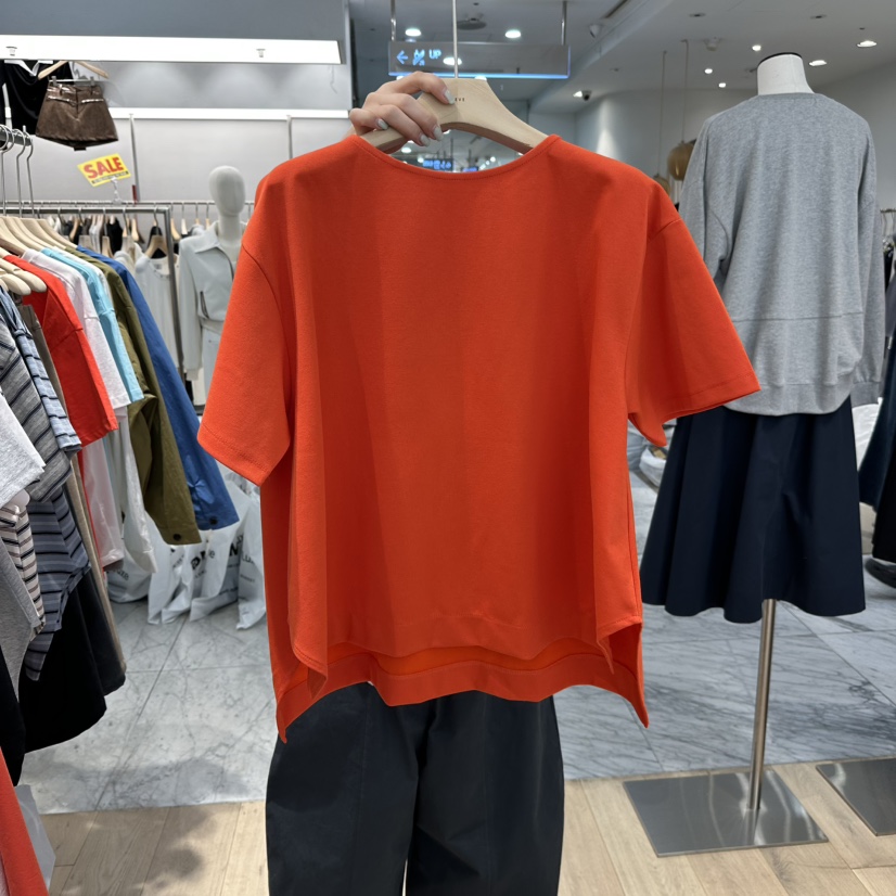 REVE-L東大門實拍女士新款推薦真品職業時尚26春夏人氣T恤REVE-LT恤圖色2