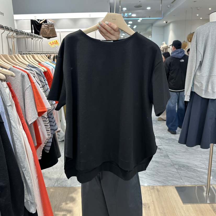 REVE-L東大門實拍女士新款推薦真品職業時尚26春夏人氣T恤REVE-LT恤圖色4
