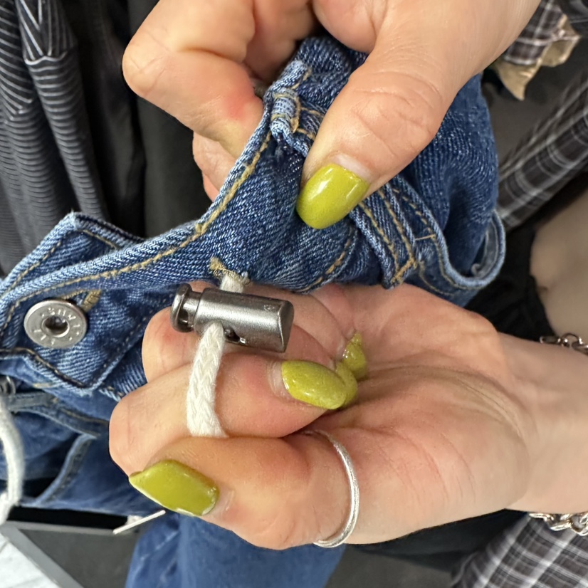 ELF-L東大門代購女裝新品職業推薦休閑熱賣時尚牛仔褲口袋PROJECT ELF/ELF-L牛仔褲