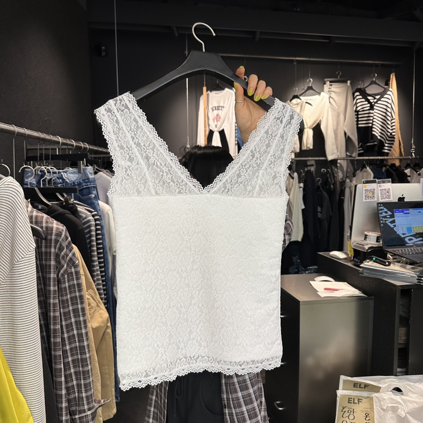 ELF-L韓國代購女裝新品時尚推薦職業熱賣休閑人氣吊帶背心PROJECT ELF/ELF-L吊帶/背心