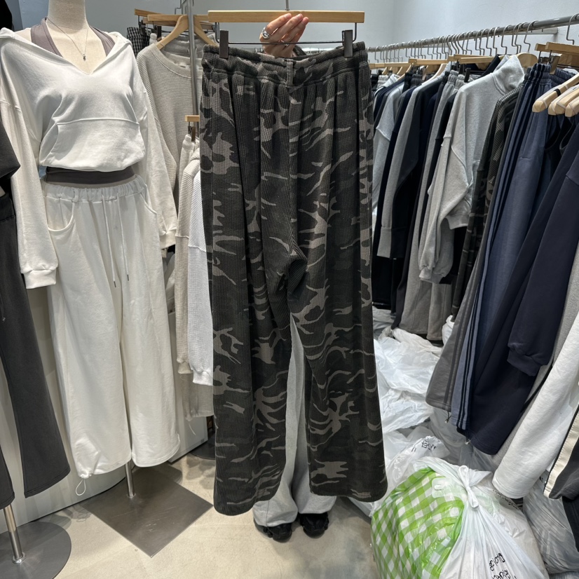 W.FATAL東大門代購女士新品職業推薦人氣時尚休閑褲迷彩W.FATAL休閑褲